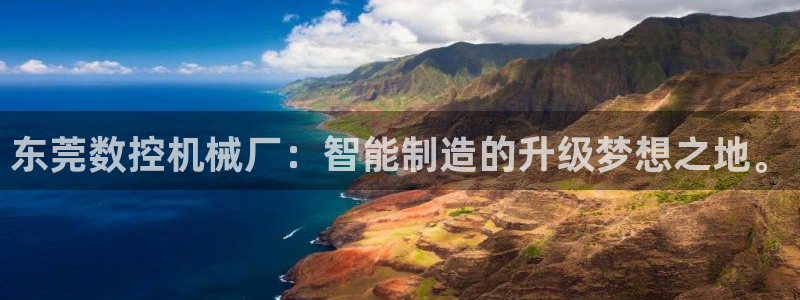 天辰娱乐游客:东莞数控机械厂:智能制造的升级梦想之地。